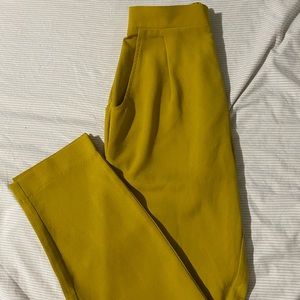 High waist trousers